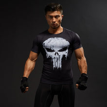 Load image into Gallery viewer, Captain America 3D Fitness T-Shirt -I-