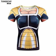Load image into Gallery viewer, Dragon Ball Men Anime T-shirt Comics Compression