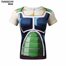 Load image into Gallery viewer, Dragon Ball Men Anime T-shirt Comics Compression