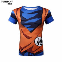 Load image into Gallery viewer, Dragon Ball Men Anime T-shirt Comics Compression