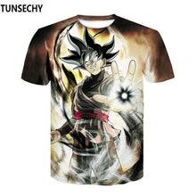 Load image into Gallery viewer, Dragon Ball Super Saiyan Anime Z Goku Summer T Shirt