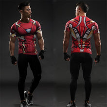 Load image into Gallery viewer, Iron Man 3D Fitness T-Shirt