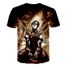 Load image into Gallery viewer, Dragon Ball  Gothic Men Tops Streetwear T Shirts Cosplay Tees M-4XL