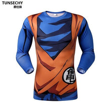 Load image into Gallery viewer, Dragon Ball Long Sleeve Anime Camiseta Harajuku Tshirt