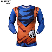 Load image into Gallery viewer, Dragon Ball Long Sleeve Anime Camiseta Harajuku Tshirt